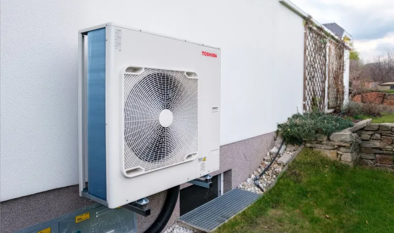 Unit outdoor HVAC Toshiba Carrier